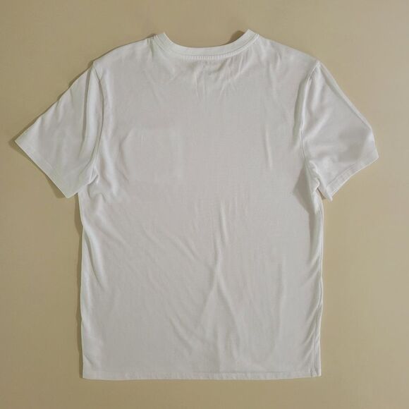 DSG Men's White Crewneck Short Sleeve Tee - Picture 13 of 14